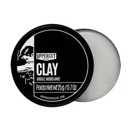 Глина для укладання волосся Uppercut Deluxe Clay сильної фіксації з матовим фінішем, 25 г