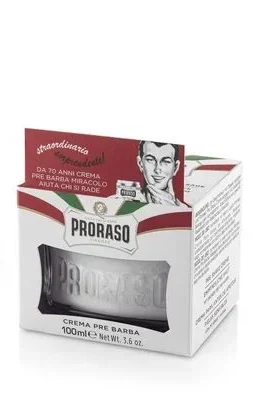 Крем перед голінням Proraso, для чутливої шкіри, з екстрактом зеленого чаю та вівса, 100 мл