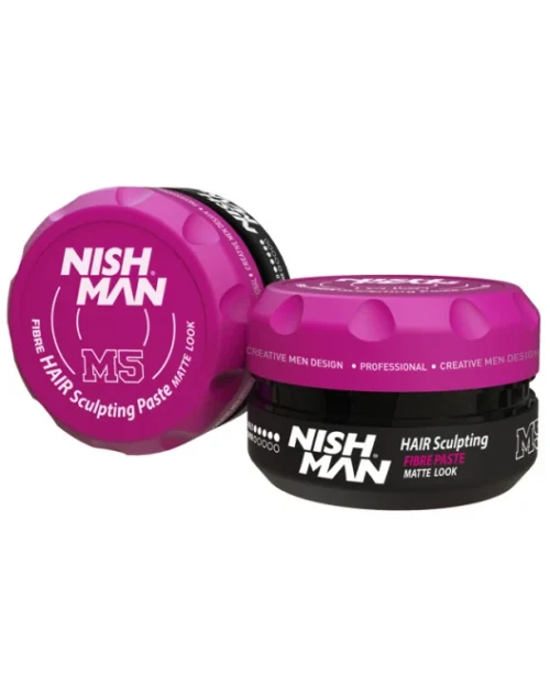Паста для укладання волосся Nishman Fibre paste matte look M5, 100 мл