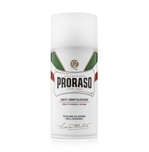Піна для гоління Proraso, для чутливої шкіри з екстрактом зеленого чаю, 300 мл
