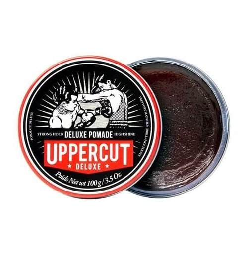 Помада для укладання волосся Uppercut Deluxe Pomade сильної фіксації з блиском, 30 г