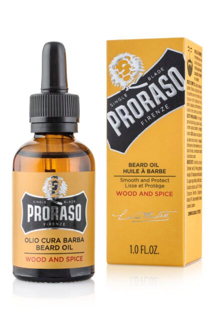Освіжаюча олійка для догляду за бородою Proraso, колекція Wood and Spice, 30 мл