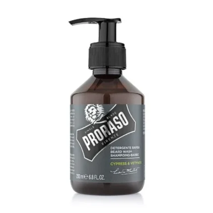 Шампунь для бороди Proraso, колекція Cypres&Vetyver, 200 мл