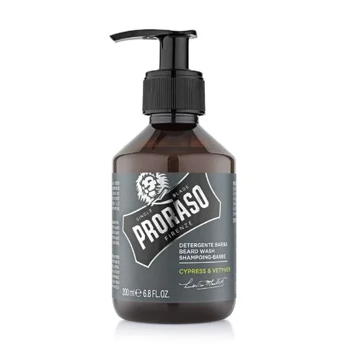 Шампунь для бороди Proraso, колекція Cypres&Vetyver, 200 мл