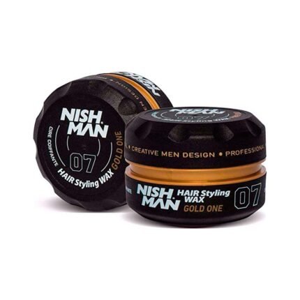 Віск-гель для укладання волосся Nishman Hair wax 07 gold one, 150 мл