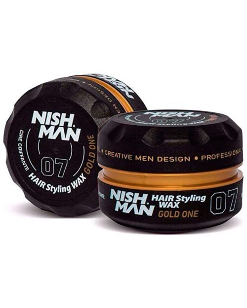 Віск-гель для укладання волосся Nishman Hair wax 07 gold one, 150 мл