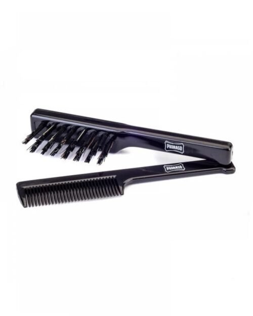 Набір для бороди та вусів, гребінець і щітка, Proraso